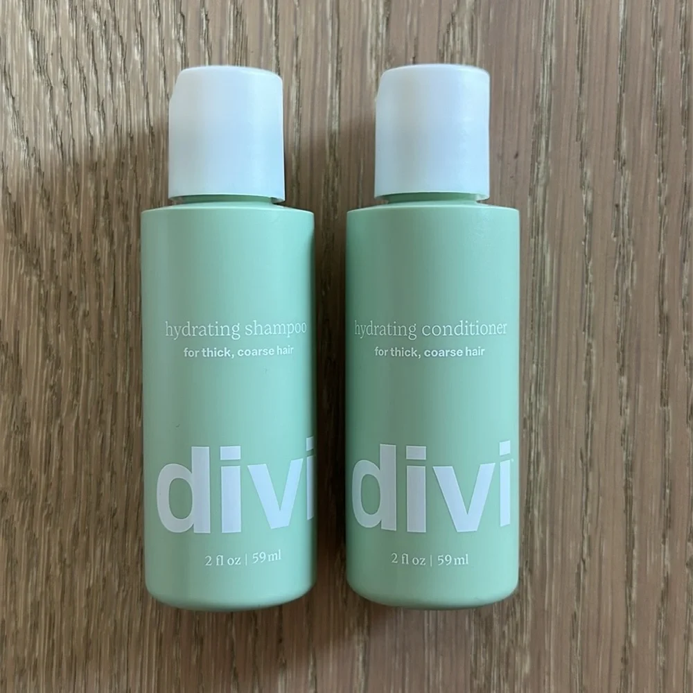 divi Travel-Sized Hydrating Shampoo Conditioner Duo